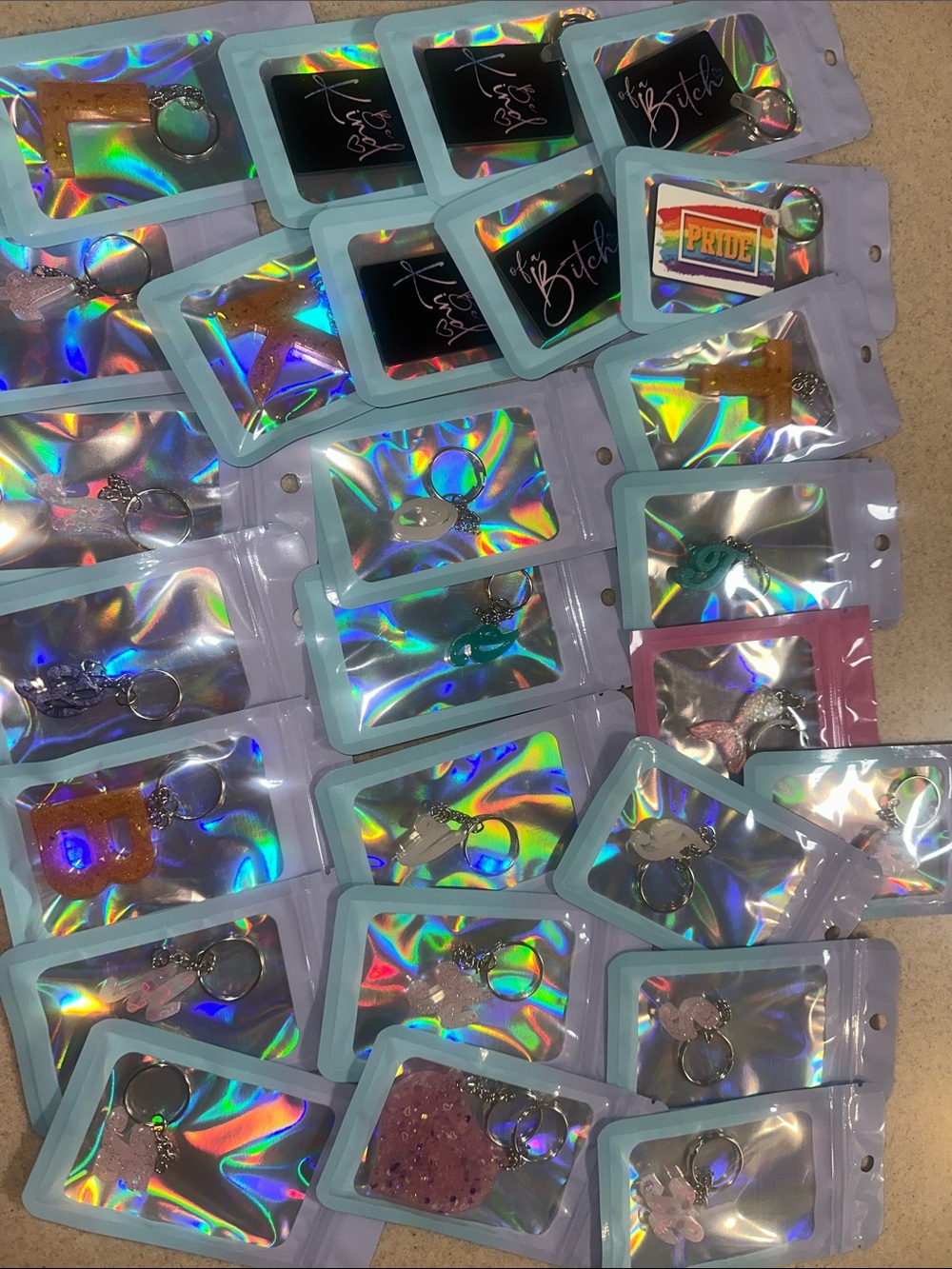 Lot of 26 Custom Keychains 🫶🏻